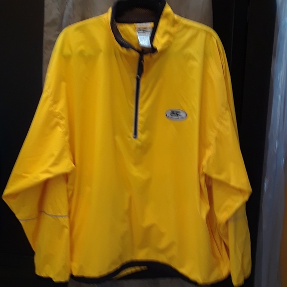 Road Runner Yellow Half Zip Running Jacket XL - Picture 1 of 4